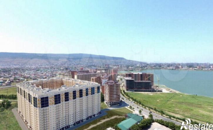 1-комн квартира в новом доме улица Хаджи Булача, 17В,  д. 17В