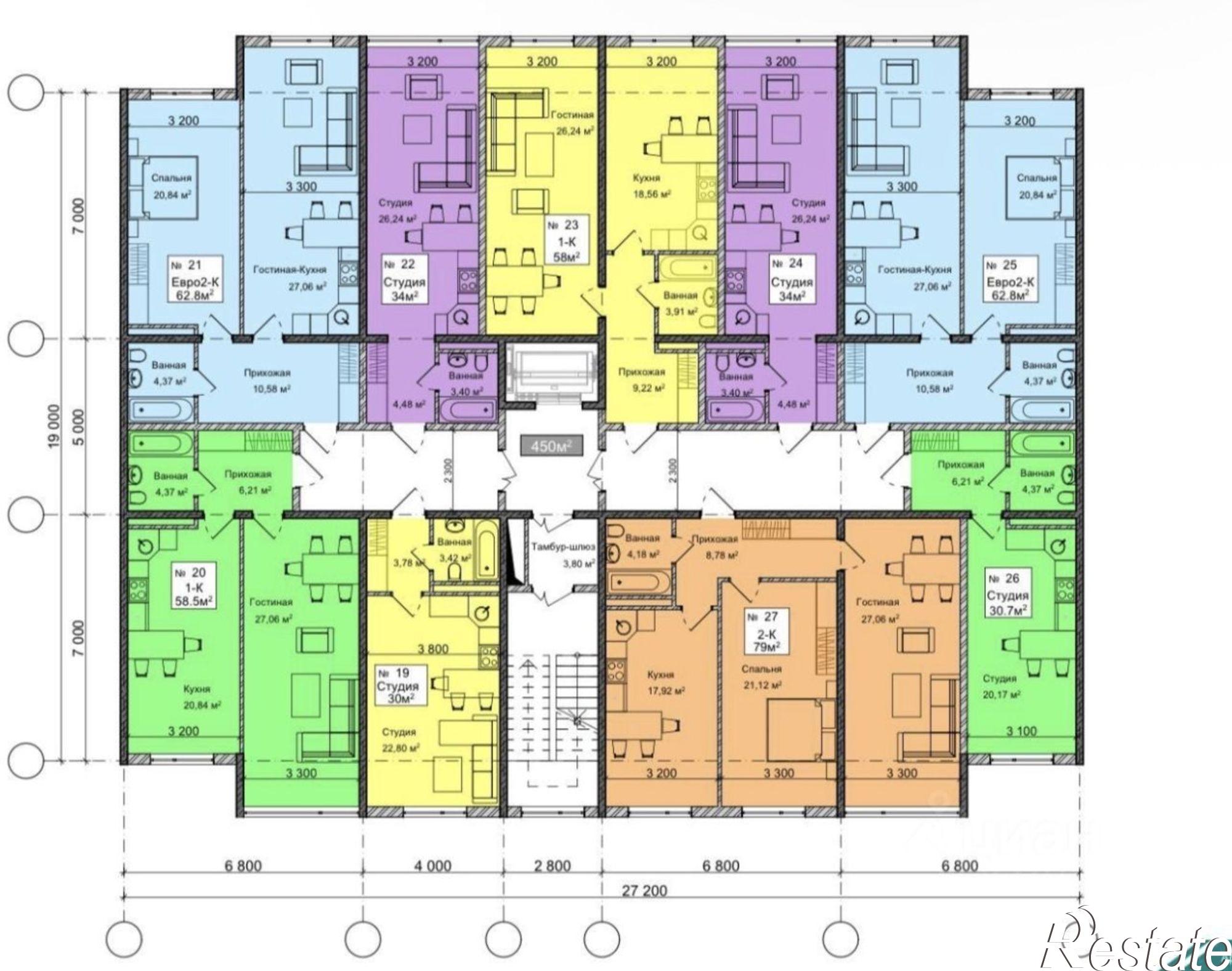 Купить квартиру за 3 480 000 рублей на ул Крылова, 2