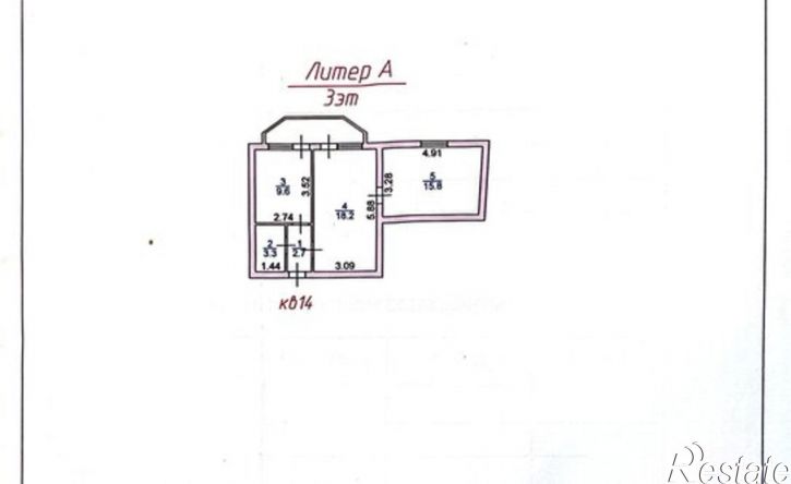 2-комн квартира ул Лаптиева, 93а,  д. 93а