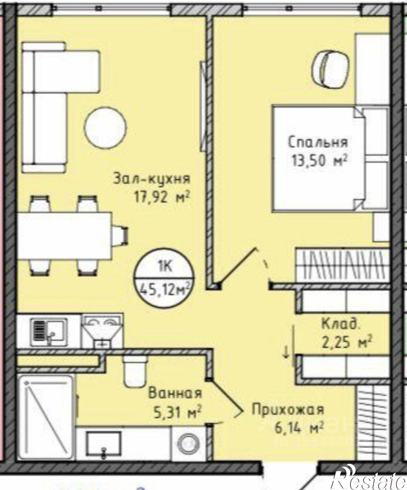 Купить квартиру за 2 500 000 рублей на пр-кт Насрутдинова, 162