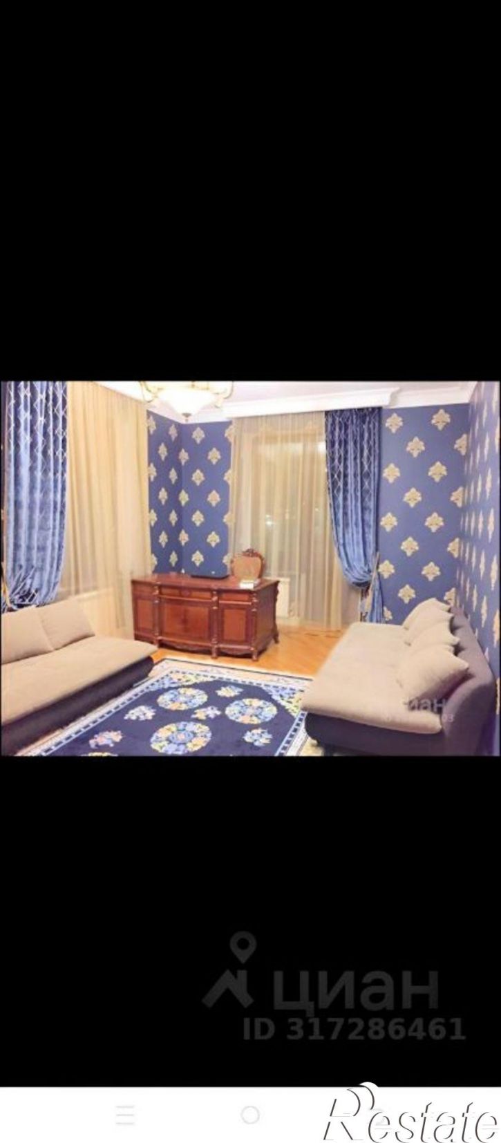 3-комн квартира улица Ахмада Кадырова, 46,  д. 46