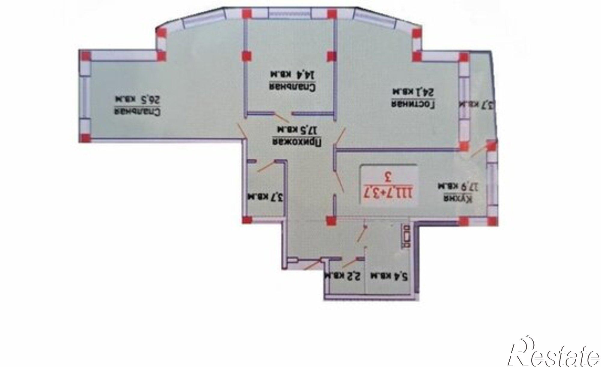 Купить квартиру за 18 000 000 рублей на ул Абдулхакима Исмаилова, 21а/20