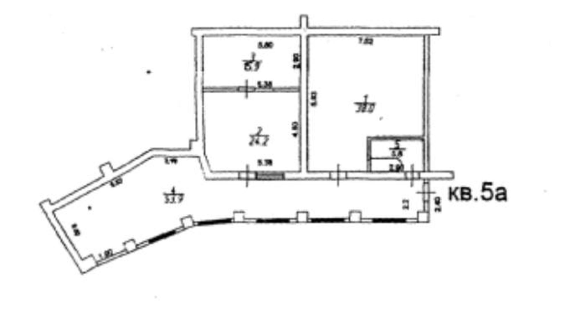 Купить квартиру за 8 315 210 рублей на Энгельса улица, влд23