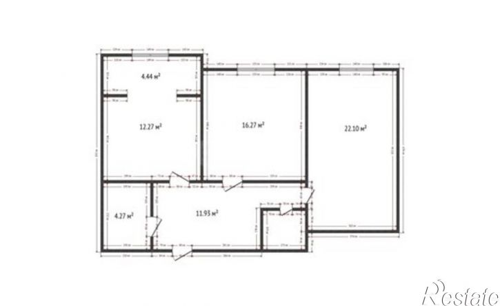 2-комн квартира улица Азизова, 41А,  д. 41А