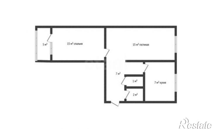 2-комн квартира ул Ярагского, 79А,  д. 79А