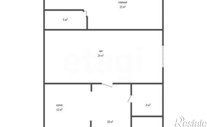 3-комн квартира улица Максима Горького, 59/2,  д. 59/2