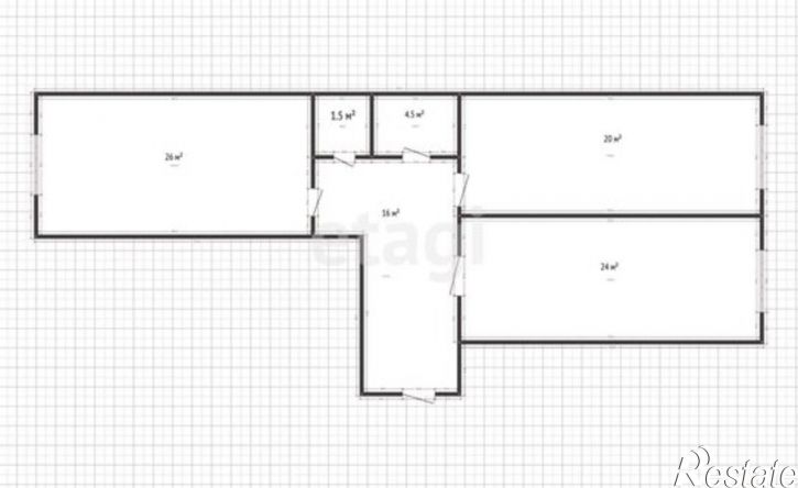 2-комн квартира Газпромная улица, 15 к4,  д. 15 к4