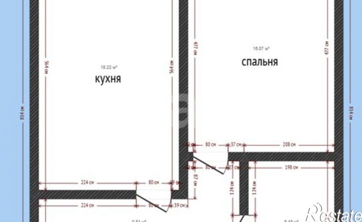 1-комн квартира проспект Насрутдинова, 254,  д. 254