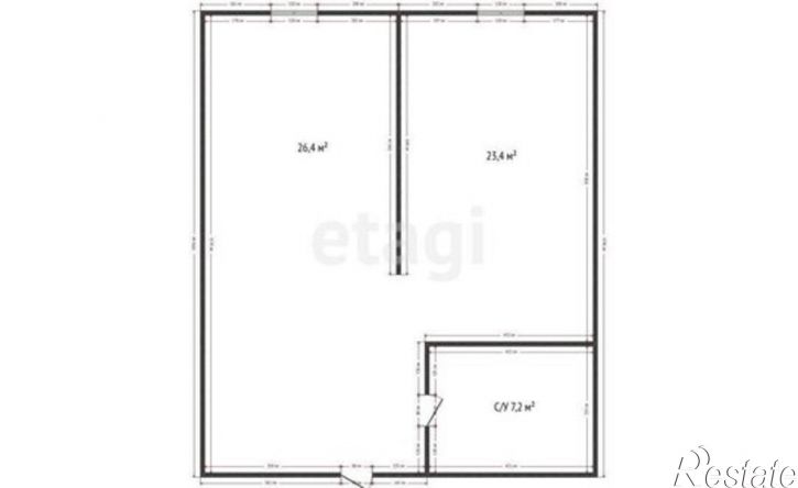1-комн квартира ул Газпромная, 19,  д. 19