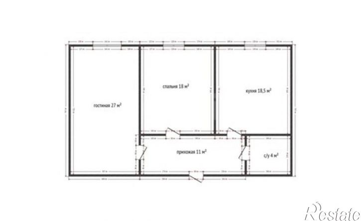 2-комн квартира пр-кт Петра 1, 14,  д. 14