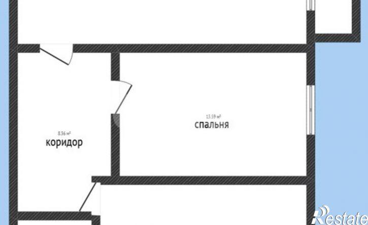 2-комн квартира улица Титова, 144к3,  д. 144к3