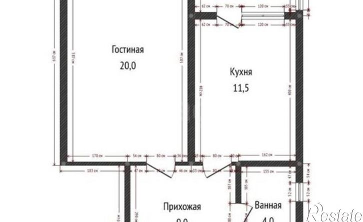 1-комн квартира улица Лаптиева, 44А,  д. 44А