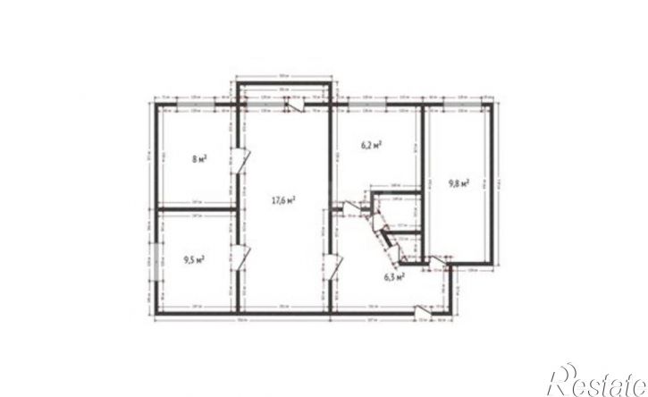 4-комн квартира улица Ирчи Казака, 122А,  д. 122А