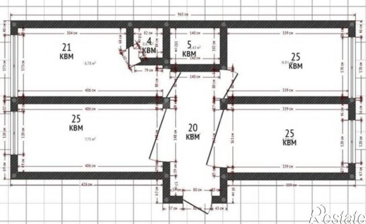 3-комн квартира ул Абубакарова, 121,  д. 121