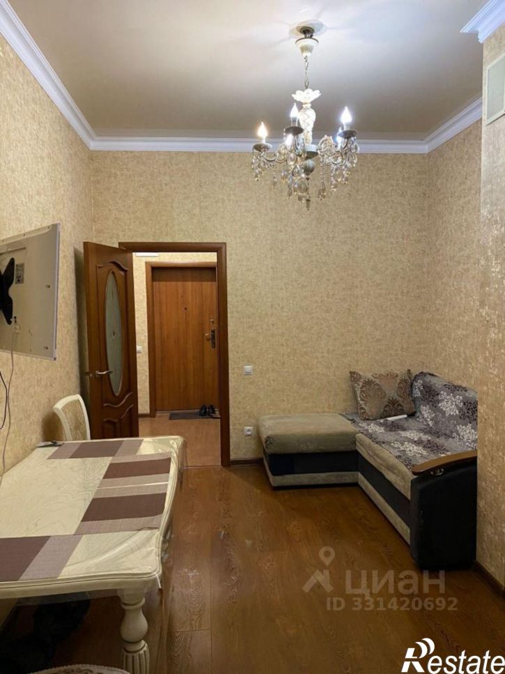 1-комн квартира улица Абдуллы Гаджиева, 12Ж,  д. 12Ж