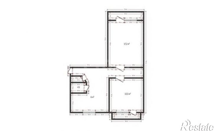 2-комн квартира проспект Имама Шамиля, 32А,  д. 32А