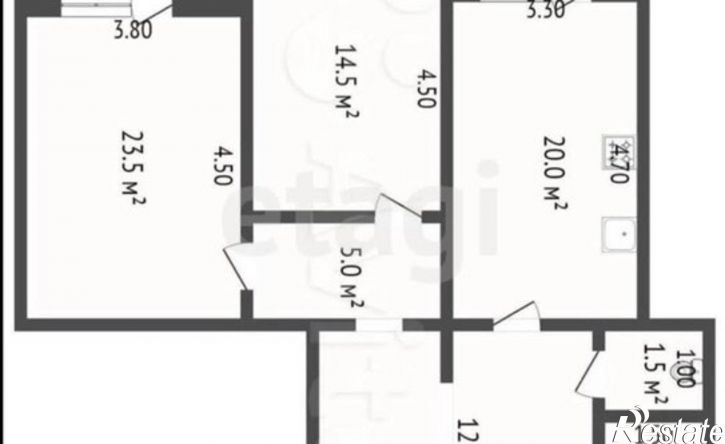 2-комн квартира пр-кт Насрутдинова, 30,  д. 30