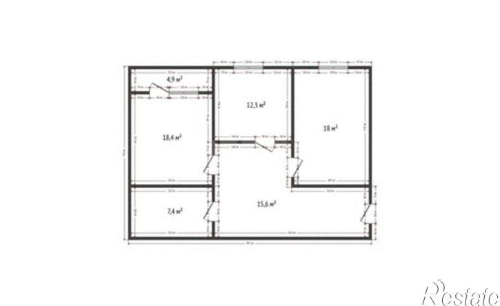 2-комн квартира ул Времена года, 8а,  д. 8а
