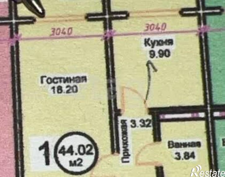 1-комн квартира пр-д Производственный 5-й, 2,  д. 2