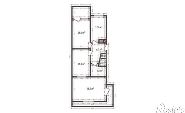 4-комн квартира ул Гагарина, 37А,  д. 37А