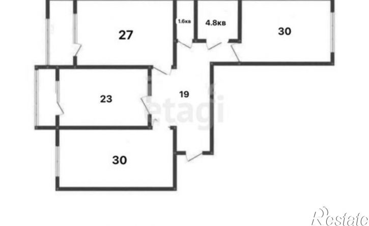4-комн квартира тупик Ирчи Казака 1-й, 14,  д. 14