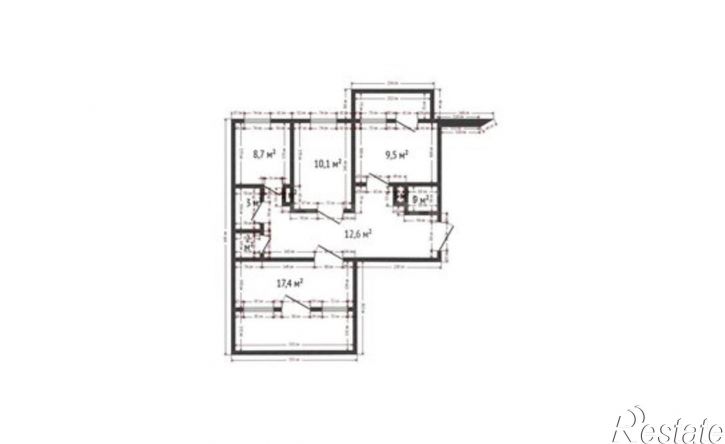 3-комн квартира ул Лаптиева, 63А,  д. 63А