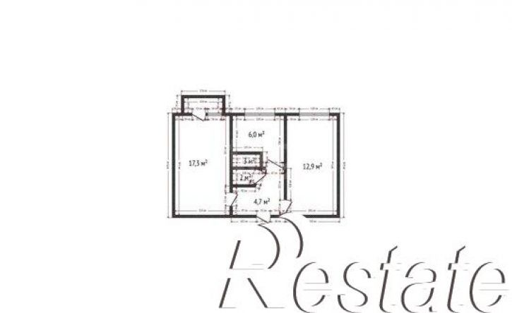 2-комн квартира проспект Гамидова, 32А,  д. 32А