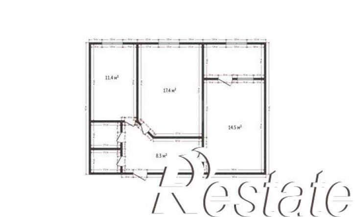 2-комн квартира проспект Насрутдинова, 50Р,  д. 50Р