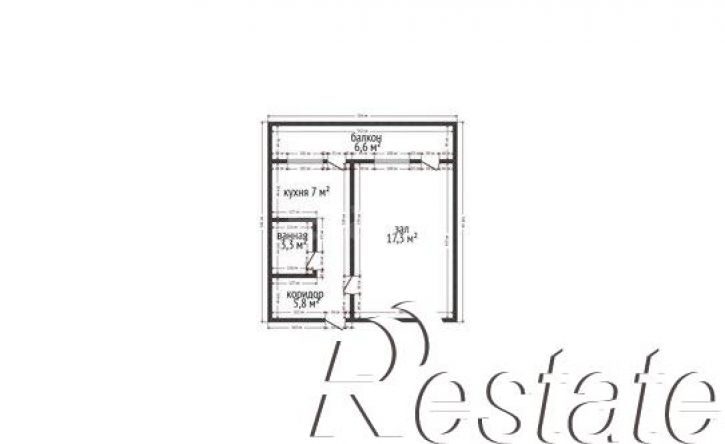 1-комн квартира проспект Петра I, 59И,  д. 59И