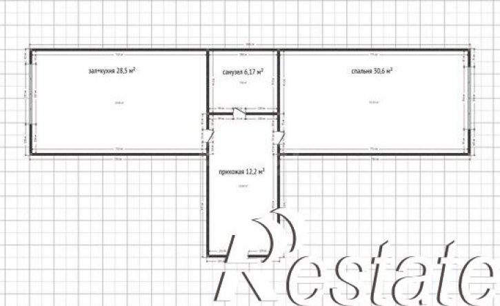 2-комн квартира улица Арухова, 12А,  д. 12А